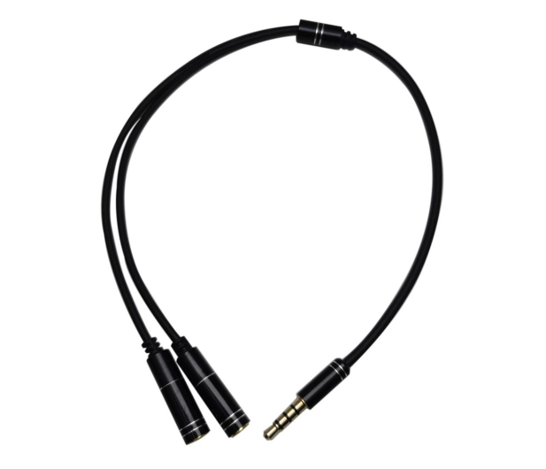 MOZOS TSX-1005 adapter audio mini jack 4pin 3.5mm - 1240055 - zdjęcie